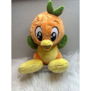 $15 🌙 2021 Disney Parks Big Feet Foot 11" Florida Orange Bird Plush ORANGE